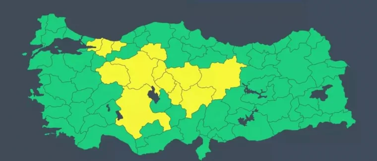 Meteoroloji Uyardı! İşte Uyarı Verilen O İller 2